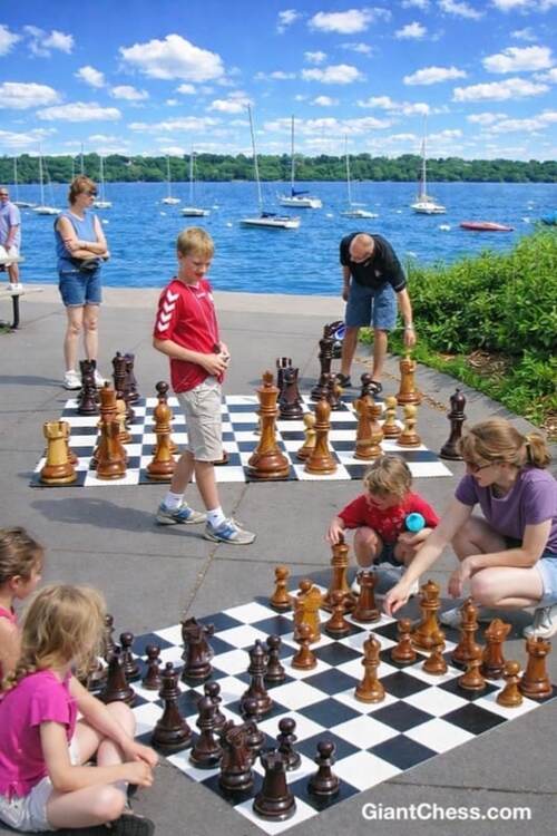 12 inch chess set photo
