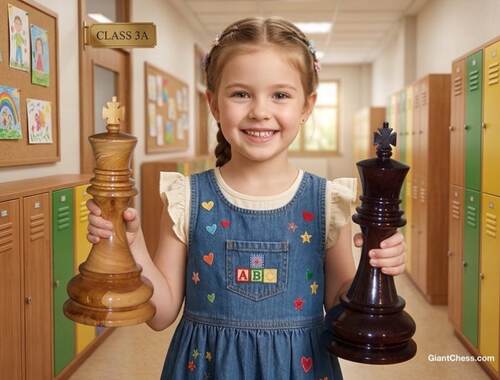 12 inch chess set photo