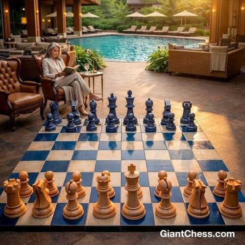 16 inch chess set photo