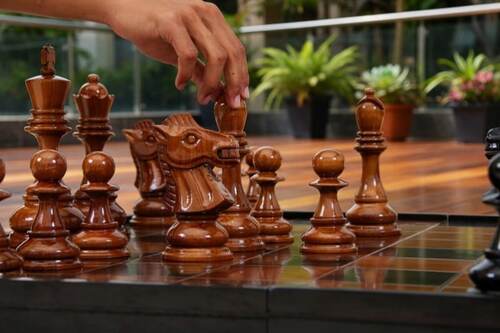8 inch chess set photo