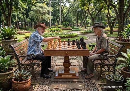 8 inch chess set photo