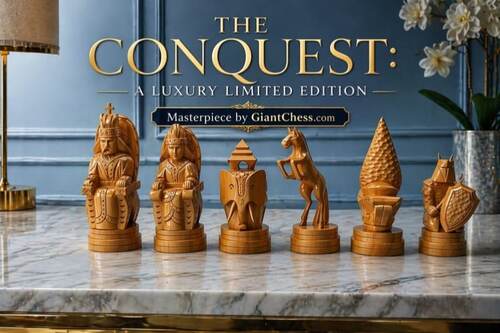 Custom chess pieces photo
