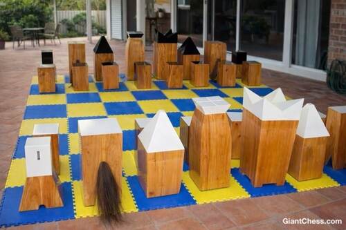 Custom chess pieces photo