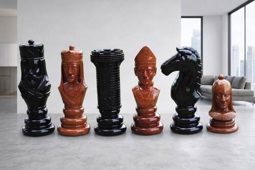 Custom chess pieces photo